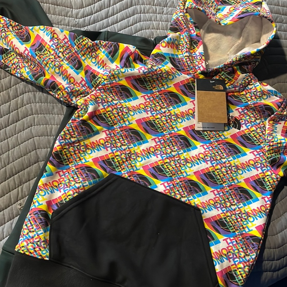 Kids boys youth the north face new hoodie sweatshirt nwt 2022 girls fashion